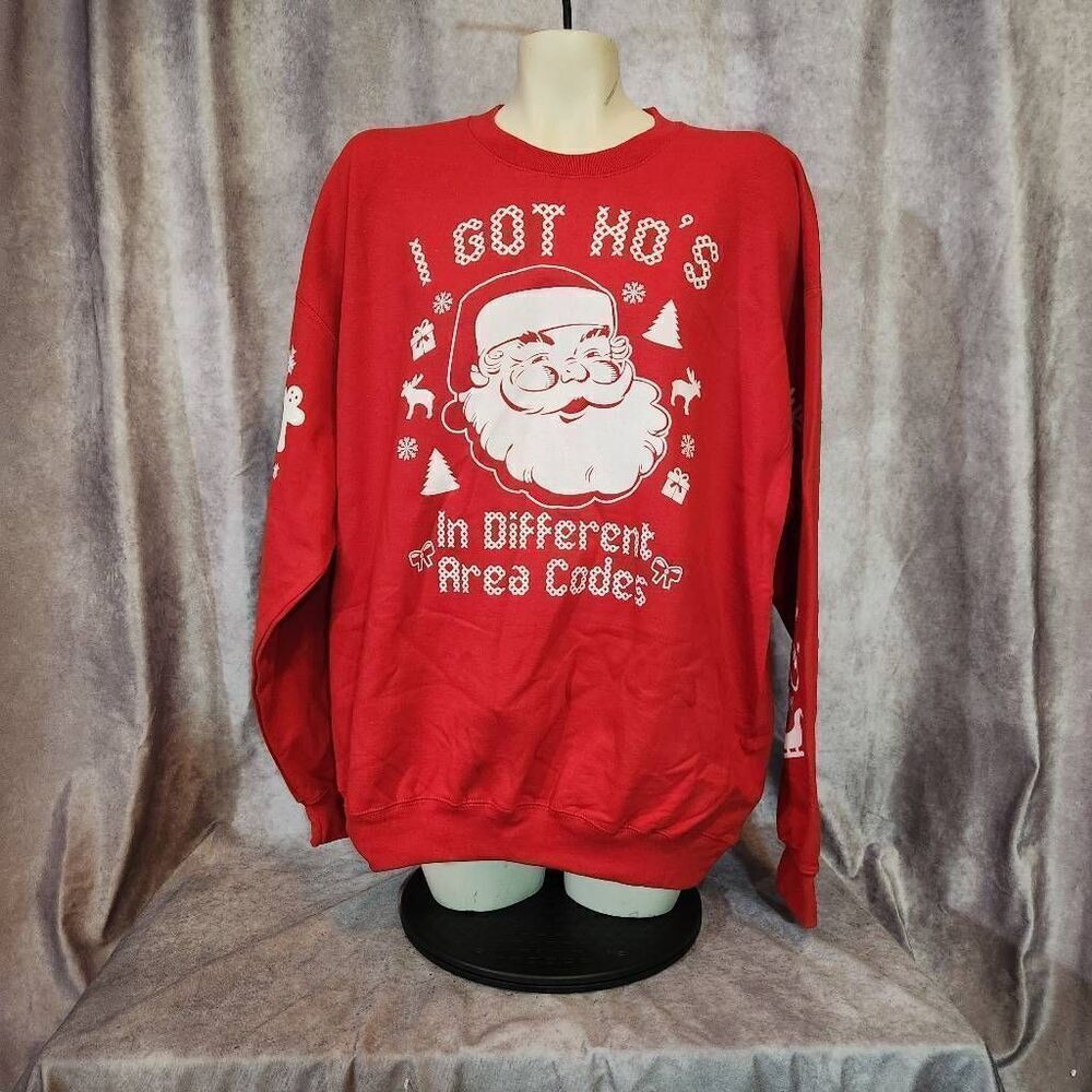 Gilman I Got Ho's Ugly Christmas Sweater Size‎ XL Large
